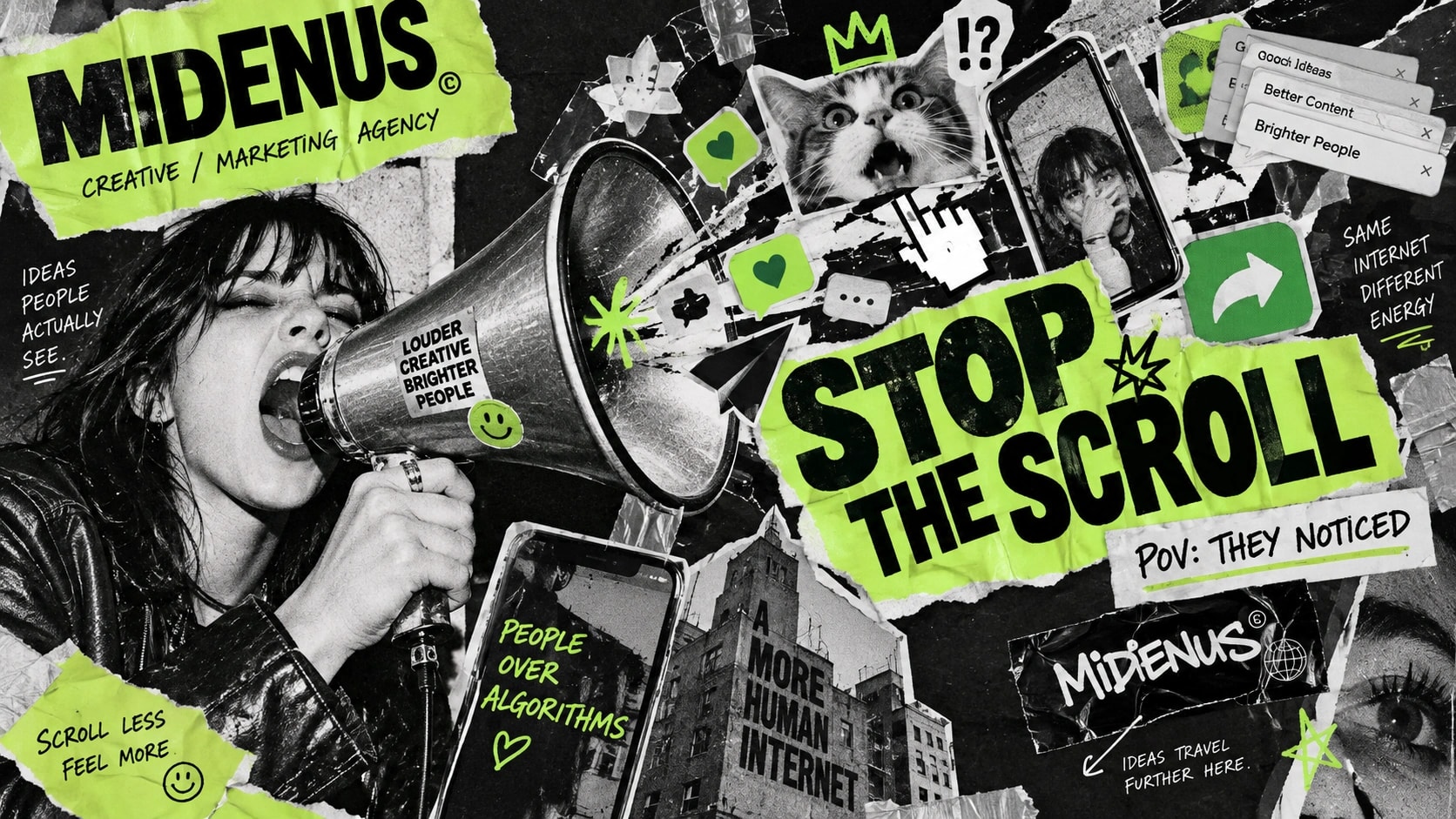 Midenus Websites & collage